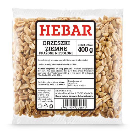 Orzeszki ziemne niesolone 400g gluten.png